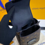 Louis Vuitton S-Lock Vertical Wearable Wallet M81522 Brown